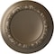 Ekena Millwork Carlsbad Ceiling Medallion (Fits Canopies up to 7 7/8"), 12 1/2"OD x 1 1/2"P, Warm Silver CM12CAWSS - alternate 1